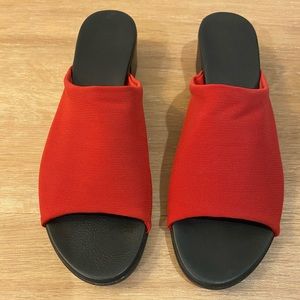 Munro sandals.  Worn once.  Size 6M.